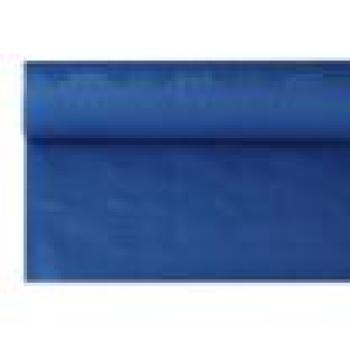 12xPapiertischtuch mit Damastprägung 8 m x 1,2 m dunkelblau