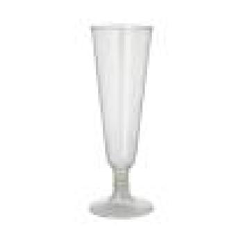 10x24 Stiel-Gläser für Sekt, PLA "pure" 0,1 l Ø 5,5 cm · 16,5 cm glasklar mit glasklarem Fuß