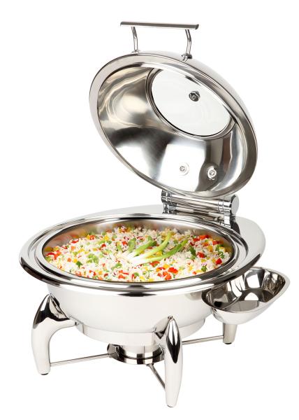 Chafing Dish -GLOBE- Ø 38,5 cm, H: 34 cm, 6 Liter