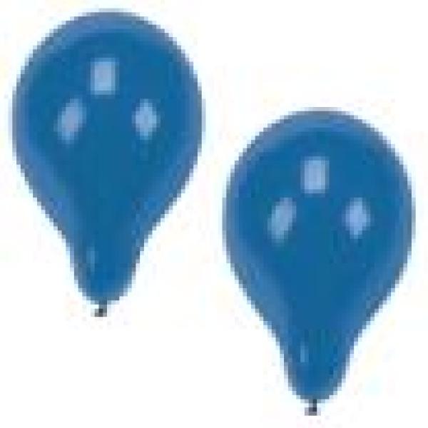 5x100 Luftballons Ø 25 cm blau