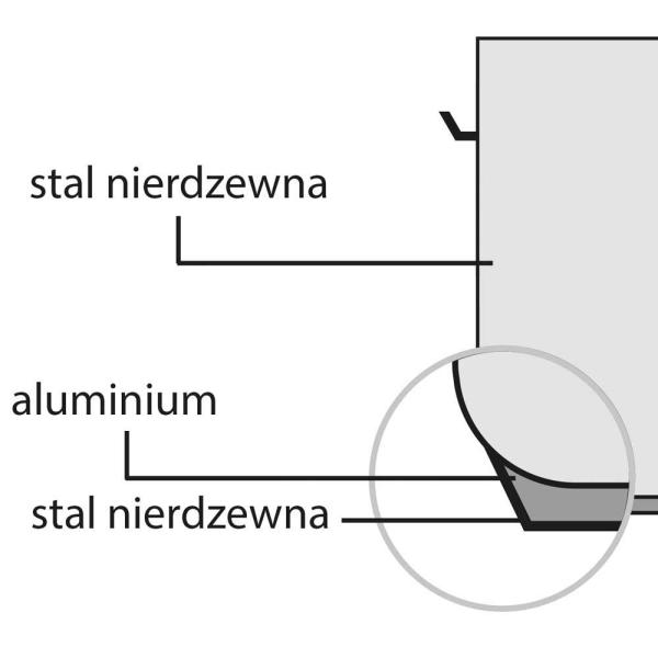 Suppentopf mittelhohe Form, ohne Deckel, Ø 200 mm, Höhe 140 mm, 4,4 Liter