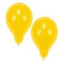 12x10 Luftballons Ø 25 cm gelb