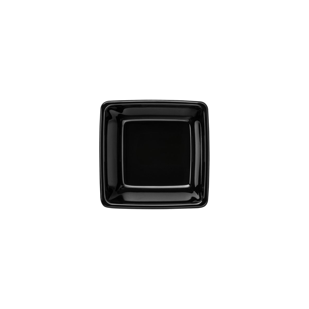 Schale DAY & NIGHT, 9 x 9 x 4 cm, schwarz, Melamin Schale DAY & NIGHT, 9 x 9 x 4 cm, schwarz, Melamin