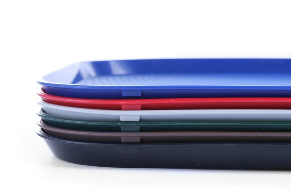 Serviertablett, Schwarz, 350x450x(H)20mm