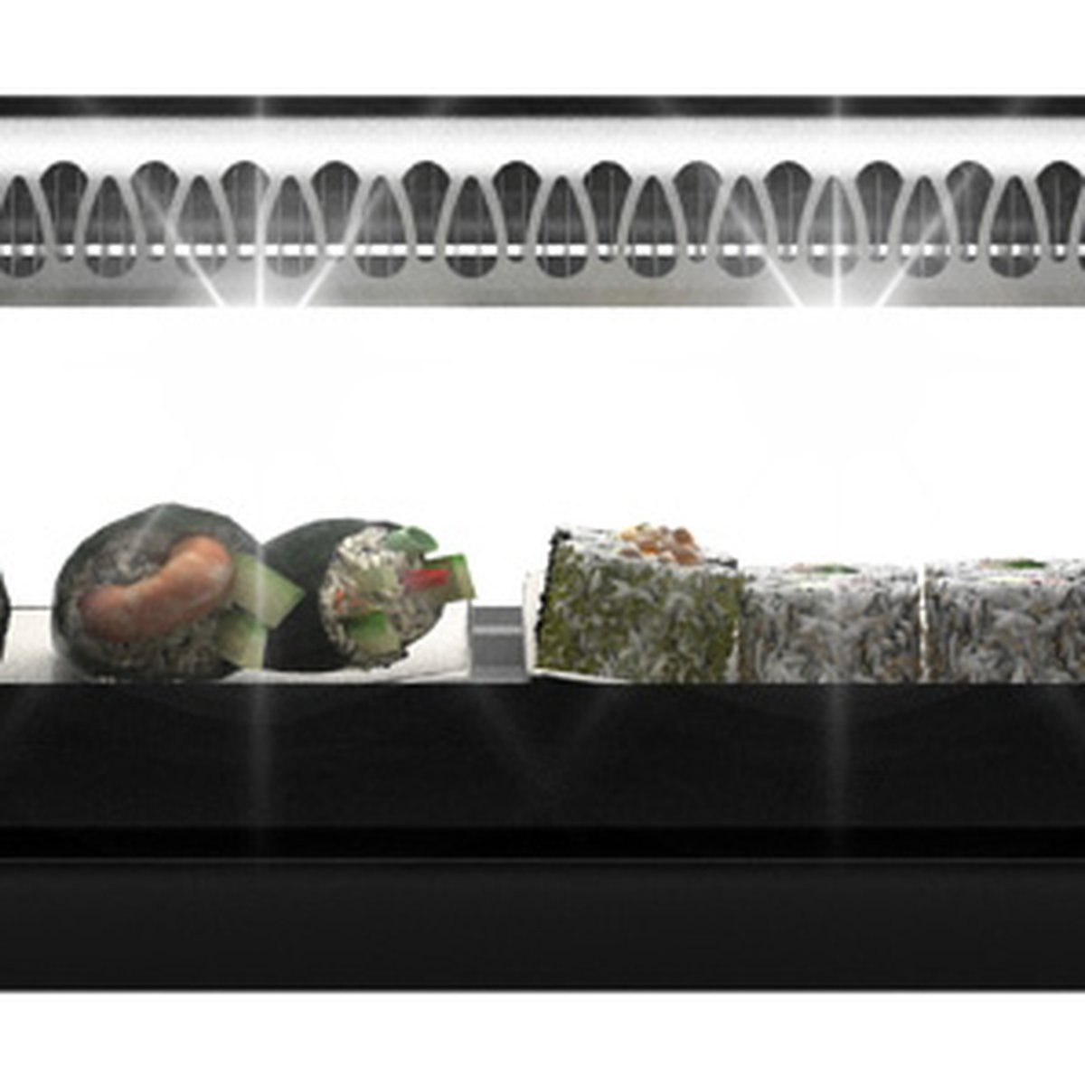 Royal Cooling Sushi 6 6x GN 1/3 x 40 mm, Kompressor rechts