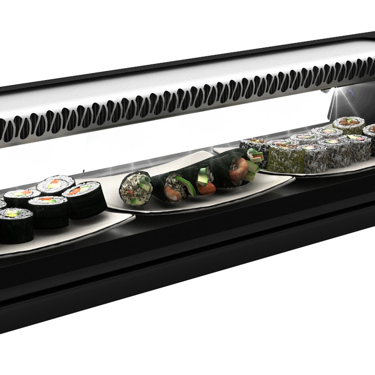 Royal Cooling Sushi 6 6x GN 1/3 x 40 mm, Kompressor rechts
