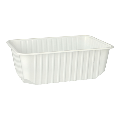 50 Verpackungsbecher, PP 1 l 6,3 cm x 18,6 cm x 13,3 cm weiss 9000 Verpackungsbecher, PP 1 l 6,3 cm x 18,6 cm x 13,3 cm weiss