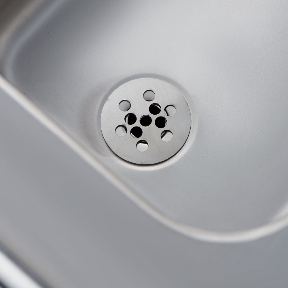 Fritteuse CATERINA, 10 Liter, mit Ablasshahn 300x510x390 mm (BxTxH), 3 kW 230V