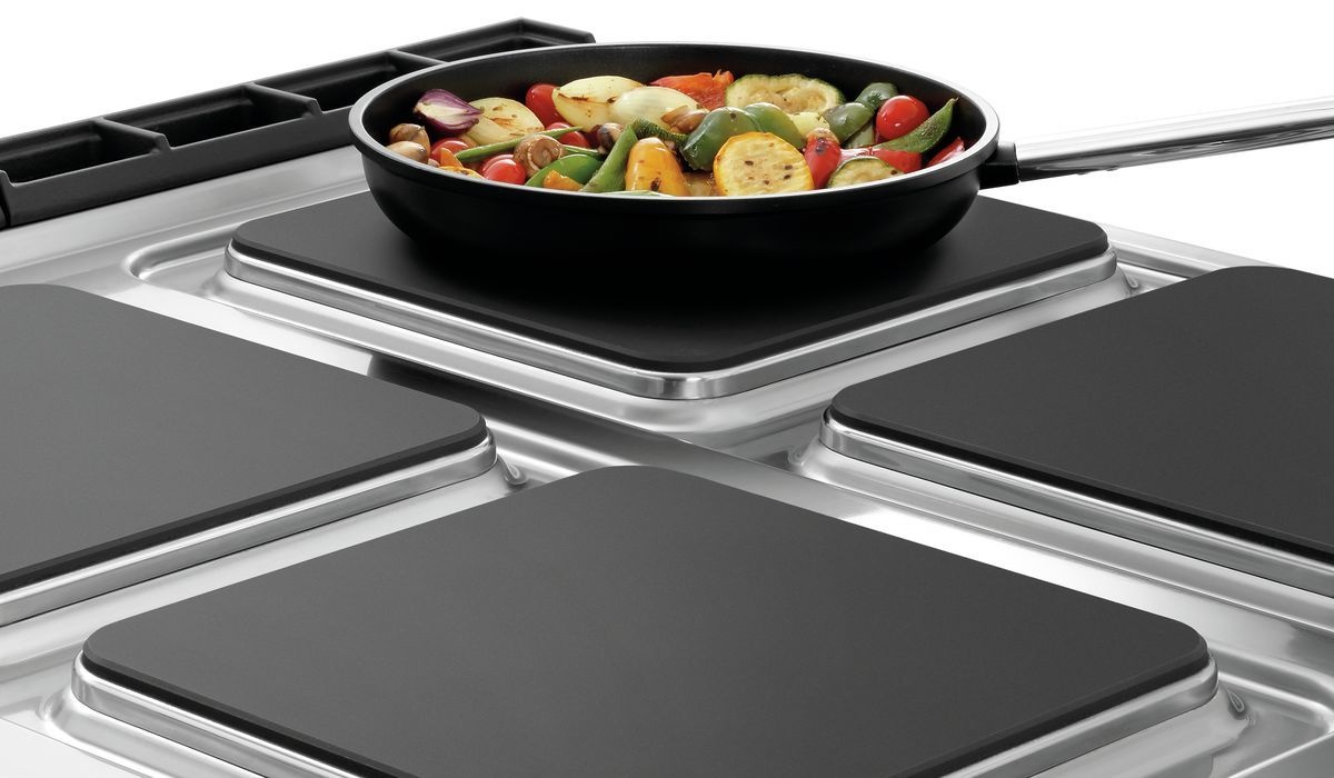 4 Platten Elektroherd, EBO 2/1 GN