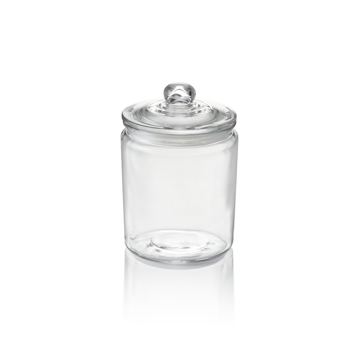 Vorratsglas, 2 ltr., Ø 15 cm, Höhe 21 cm, Glas, Polyethylen Vorratsglas, 2 ltr., Ø 15 cm, Höhe 21 cm, Glas, Polyethylen