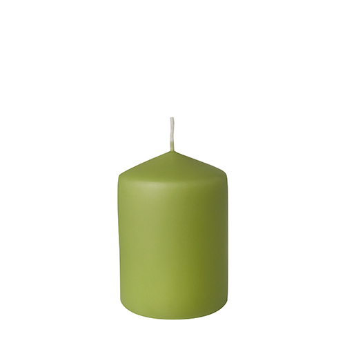 1368 Stumpenkerze Ø 69 mm · 100 mm pastellgrün