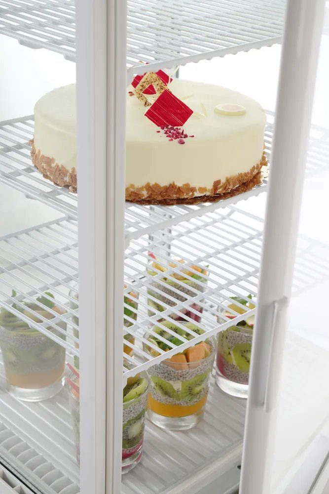 Aufsatz-Kühlvitrine 68 Liter, Arktic, weiß, 230V/170W, 444x397x(H)875mm