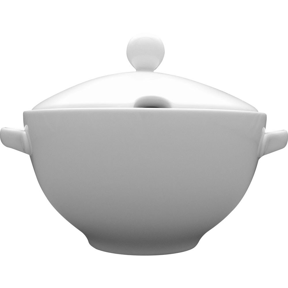 Deckelterrine aus der Porzellanserie Kaszub/Hel, 3 Liter Deckelterrine aus der Porzellanserie Kaszub/Hel, 3 Liter