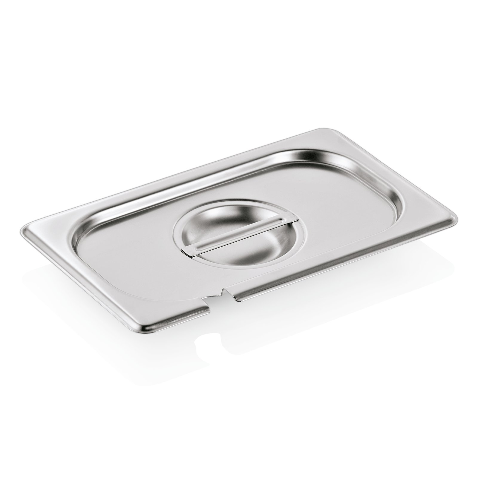 GN 1/4 Deckel mit Löffelaussparung GN 90 GN 1/4 Deckel mit Löffelaussparung GN 90