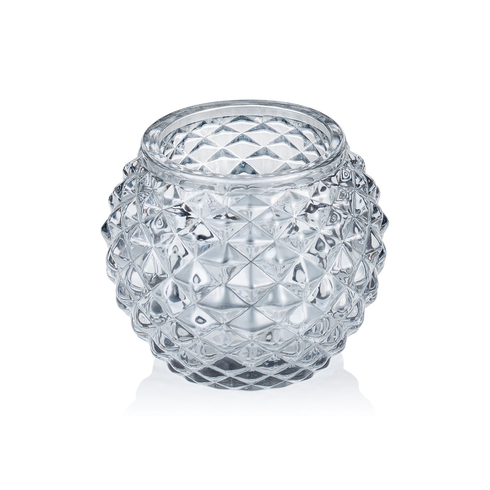 Ball Smoke Grey YUYU, Ø 7,5 cm, Höhe 6 cm