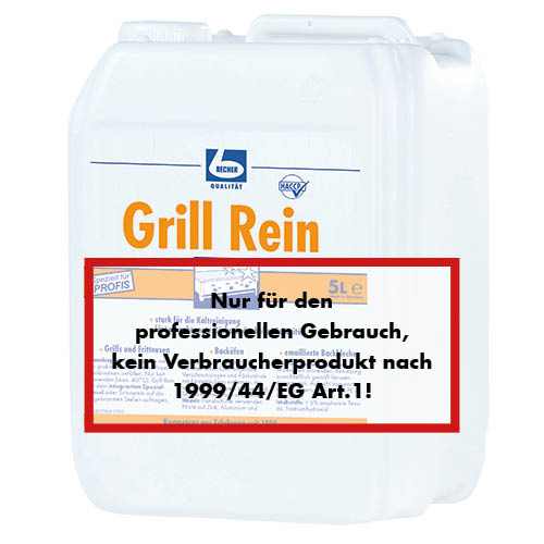 Dr. Becher Grill Rein 5 l Dr. Becher Grill Rein 5 l