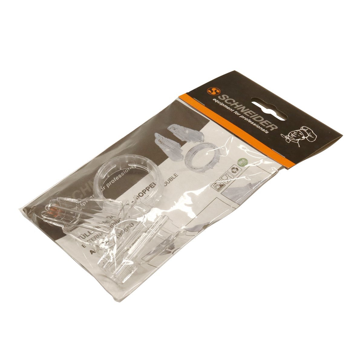 Tüllen-Adapter-Doppelt, 3-teilig