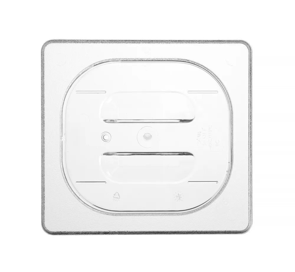 Gastronorm-Deckel, GN 1/6, Transparent, 176x162mm