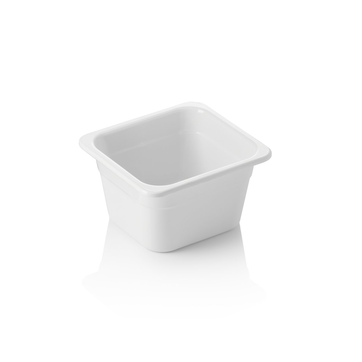 GN Behälter GN 65 WHITE 1/6-100 mm, weiß, Melamin