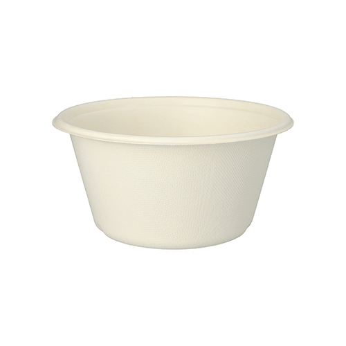 3000 Schalen, Zuckerrohr "pure" 1000 ml Ø 17 cm · 8,4 cm weiss