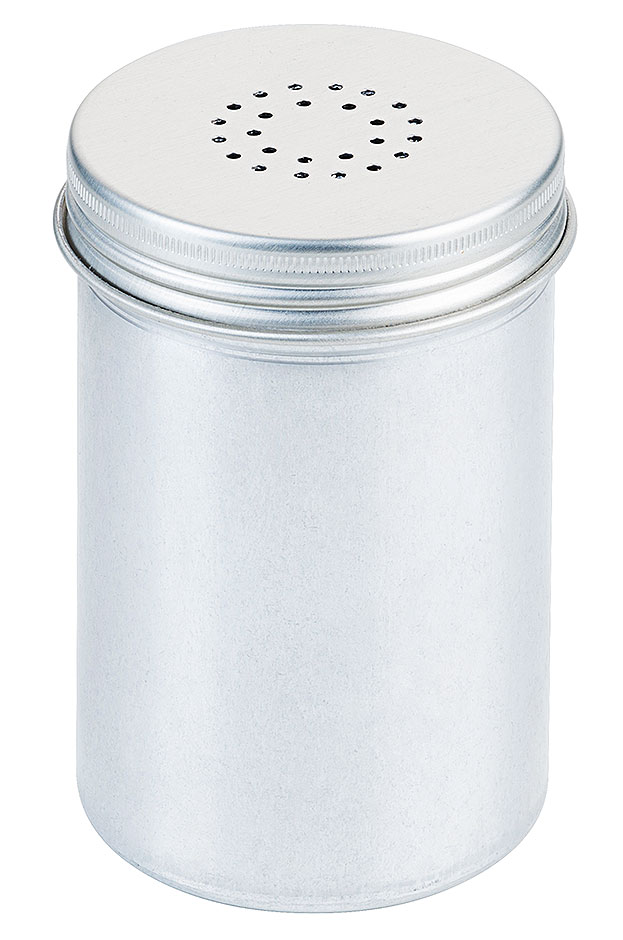 Gewürzstreuer, Aluminium