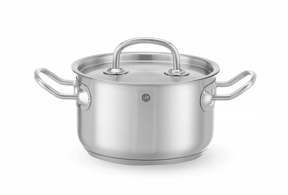 Fleischtopf - mit Deckel, HENDI, Kitchen Line, 1,9L, ⌀160x(H)95mm
