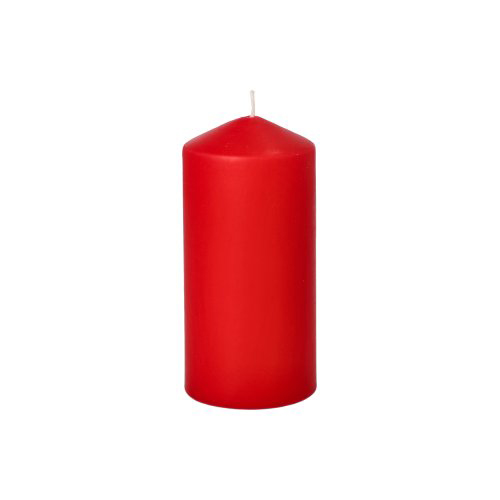 2304 Stumpenkerzen Ø 50 mm · 100 mm rot