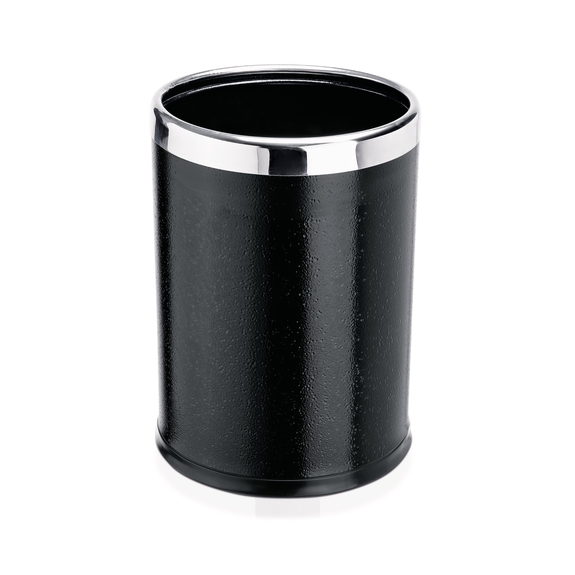 Papierkorb Ø 22 cm, Höhe 31,5 cm, schwarz