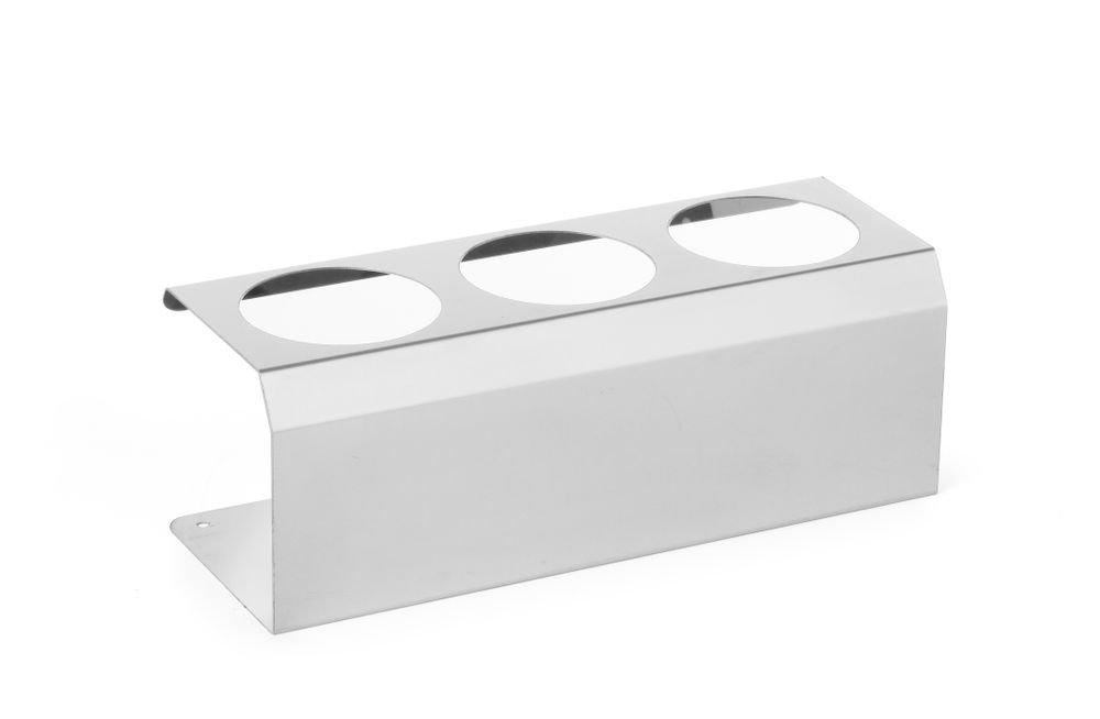 Saucenflaschen-Halter, HENDI, 3-fach, ø70 mm, 274x102x(H)98mm