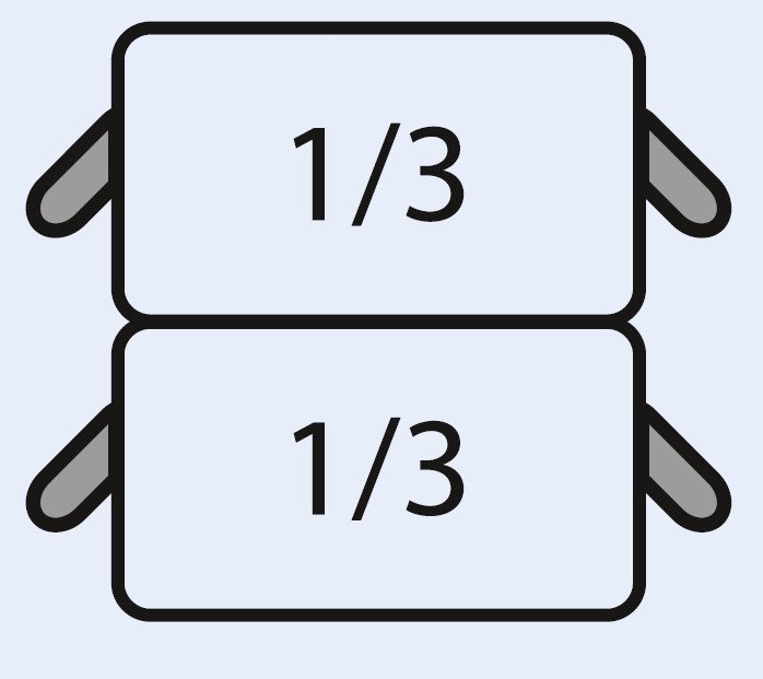 E7/CPCEXENudelkorb-Set:2x1/3GN