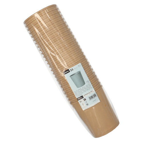 4000 Suppenbecher, Pappe rund 940 ml Ø 11,5 cm · 13 cm braun