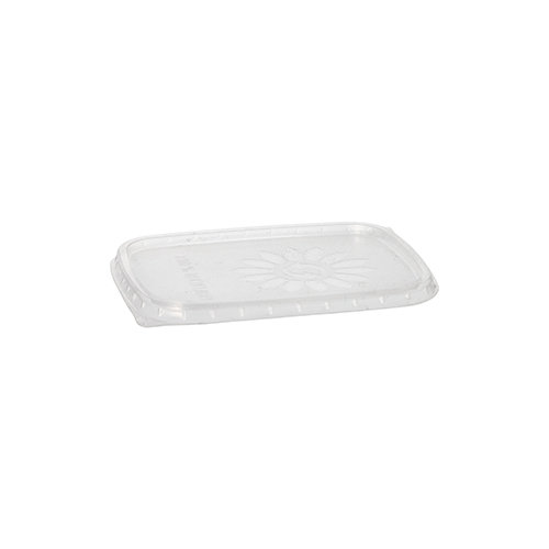 24000 Deckel für Verpackungsbecher, PP eckig 0,6 cm x 8,1 cm x 10,8 cm transparent