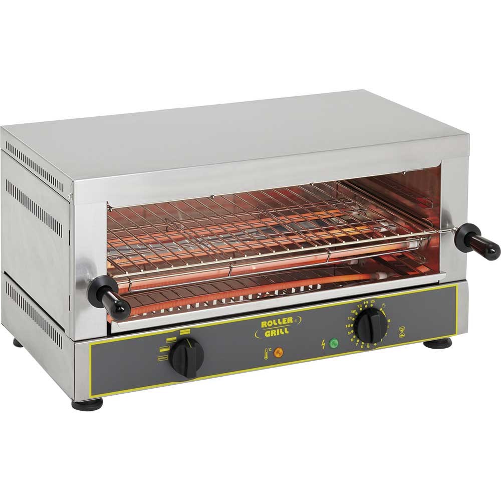 ROLLER GRILL Salamander, eine Ebene, 200 Toasts/h, Abmessung 640 x 380 x 330 mm (BxTxH) ROLLER GRILL Salamander, eine Ebene, 200 Toasts/h, Abmessung 640 x 380 x 330 mm (BxTxH)