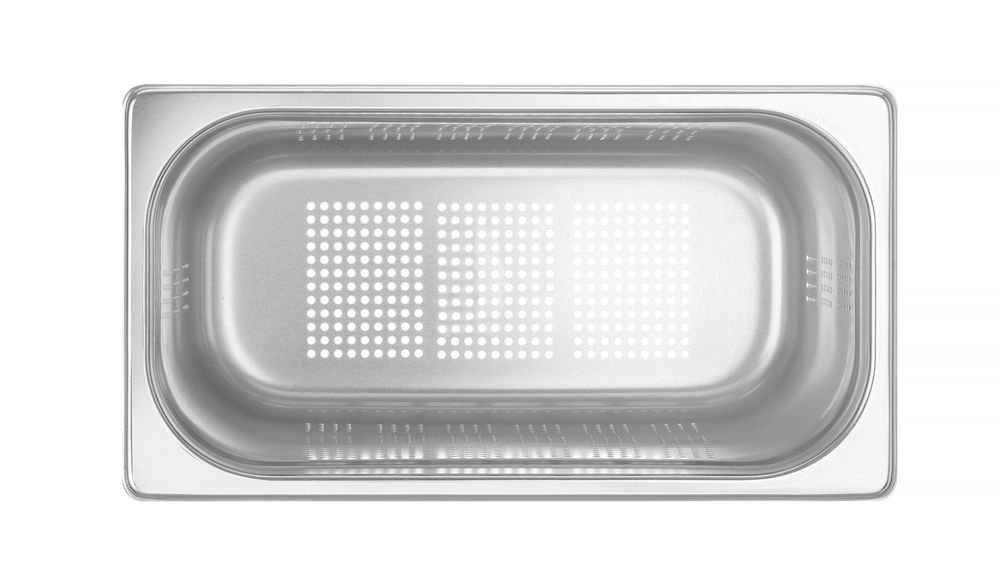 Behälter GN 1/3 perforiert, HENDI, Profi Line, GN 1/3, 1,2L, (H)40mm