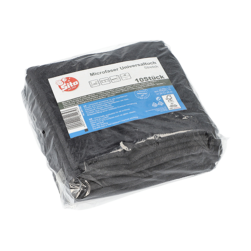 3600 Microfasertücher 40 cm x 40 cm schwarz