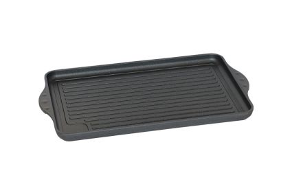 PremiumGrillplatte43x28x2,5cm,gerillt PremiumGrillplatte43x28x2,5cm,gerillt