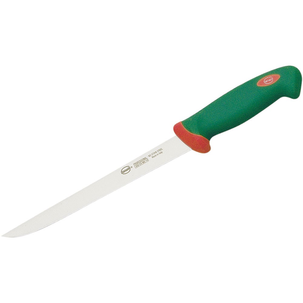 Sanelli Filetiermesser, ergonomischer Griff, Klingenlänge 22 cm Sanelli Filetiermesser, ergonomischer Griff, Klingenlänge 22 cm