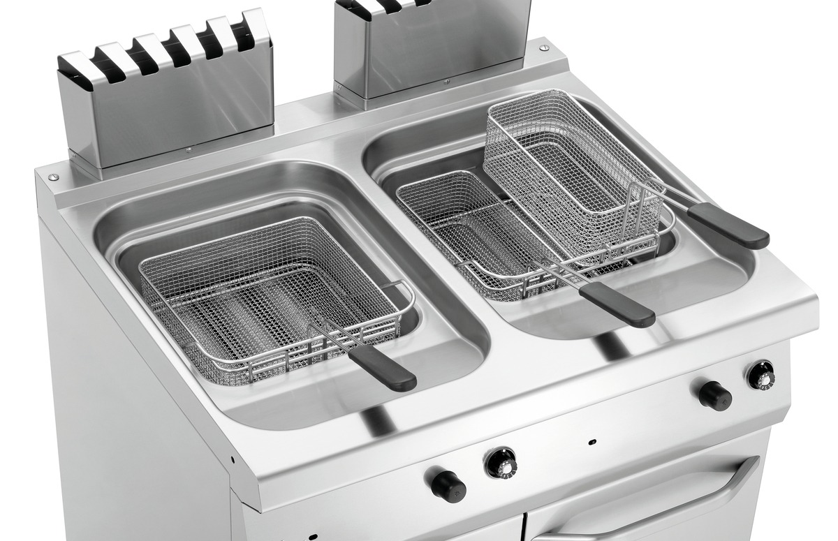 Fritteuse Gas, 700, B800, 2x15L Fritteuse Gas, 700, B800, 2x15L