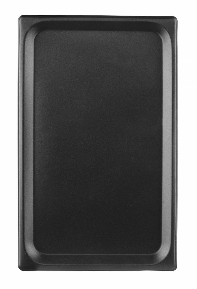 Backblech mit Antihaftbeschichtung CONVECTOMAT ROAST, HENDI, GN 1/1, Schwarz, 530x325x(H)17mm