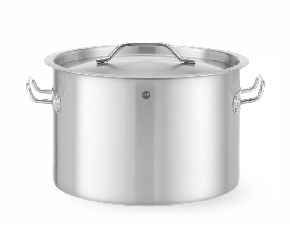 Kochtopf, mittel - mit Deckel, Budget Line, 23L, ⌀350x(H)240mm