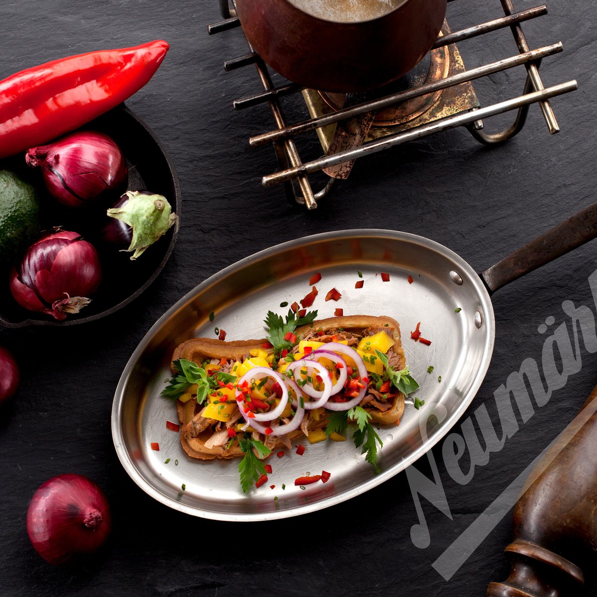 Kartoffel-Waffel Backplattensatz für Helios Vertikal-Backsystem