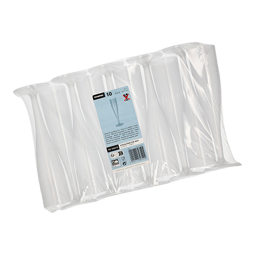 10 Mehrweg-Stiel-Gläser für Sekt PP 0,1 l Ø 4,8 cm · 20,1 cm einteilig, unzerbrechlich 1200 Mehrweg-Stiel-Gläser für Sekt PP 0,1 l Ø 4,8 cm · 20,1 cm einteilig, unzerbrechlich