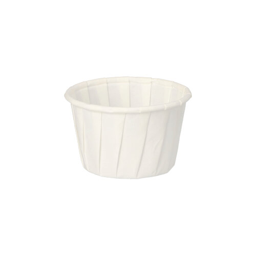 90000 Dressingbecher, Papier "pure" 35 ml Ø 5 cm · 3,1 cm weiss