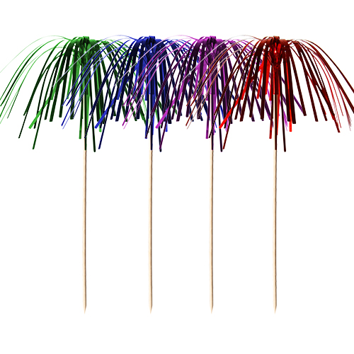 112000 Deko-Picker 15,5 cm farbig sortiert "Feuerwerk"