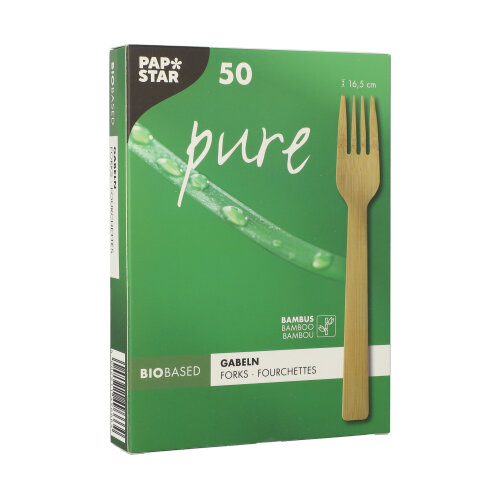 53000 Gabeln, aus Bambus "pure" 16,5 cm
