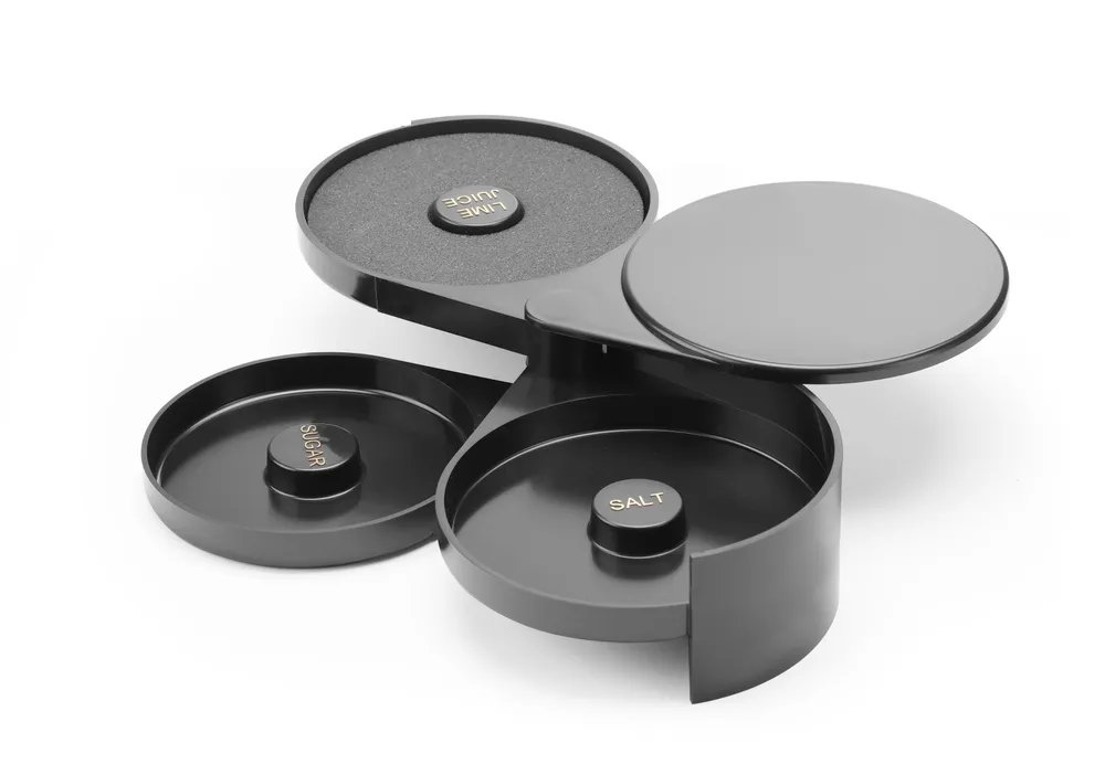 Zuckerrandhelfer, 3-teilig, BarUp, 200x160x(H)75mm