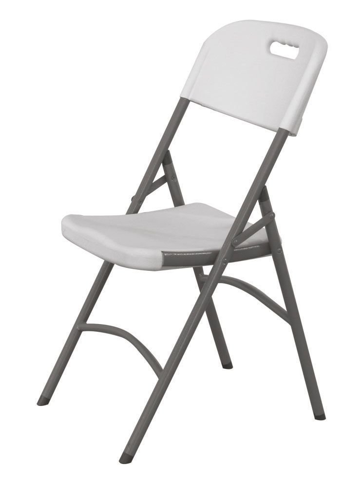 Catering Sessel, HENDI, Max. Last 180 kg., Weiß, 540x440x(H)840mm