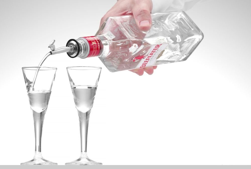 Flip-Top-Ausgießer, BarUp, 6 Stk., ⌀30x120mm