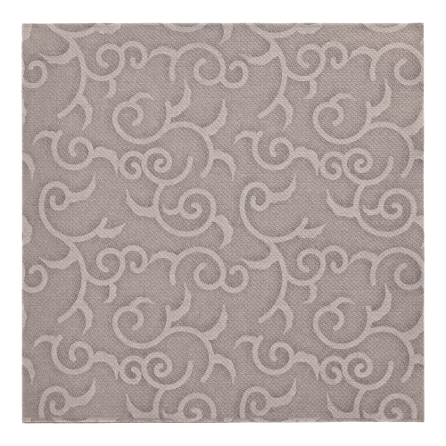 12000 Servietten "ROYAL Collection" 1/4-Falz 40 cm x 40 cm grau "Casali"