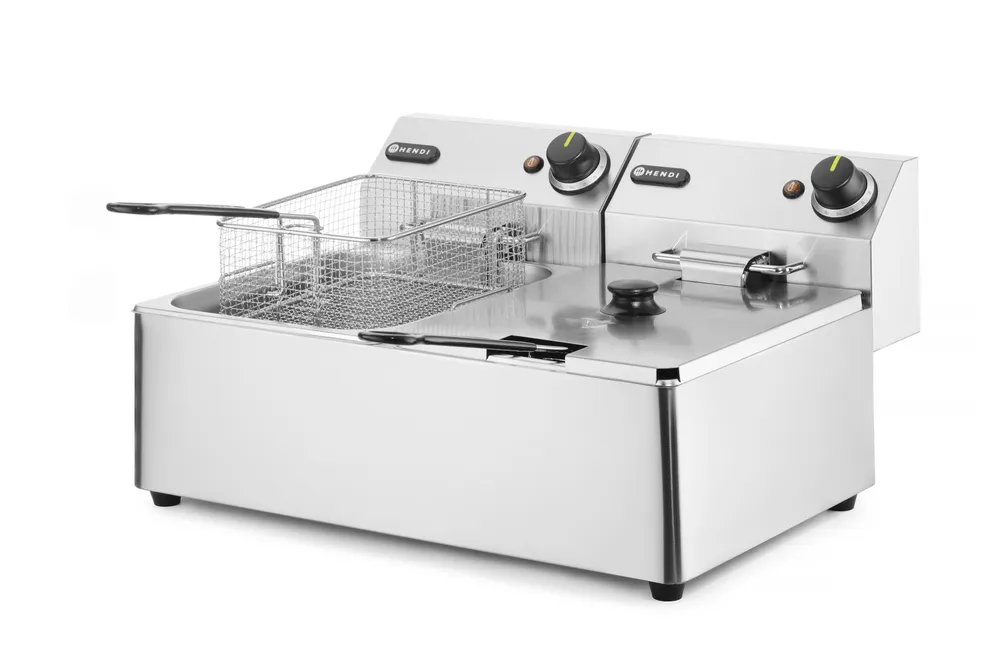 Friteuse Kitchen Line - 2x6L, Kitchen Line, 12L, 230V/6600W, 550x430x(H)305mm Friteuse Kitchen Line - 2x6L, Kitchen Line, 12L, 230V/6600W, 550x430x(H)305mm